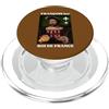 François 1er Roi de France Humour Histoi Francesco 1 ° Re di Francia con Mezzaluna Umorismo Storia PopSockets PopGrip per MagSafe
