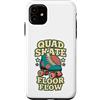 Jimbeels Custodia per iPhone 11 Quad Skate Floor Flow Pista Roller