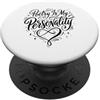 Literature Reading Poet Designs Book Lover Poetry Is My Personality Bookworm Reader PopSockets PopGrip Adesivo