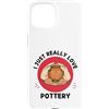 Kawaii Pottery I Just Really Love Potter Custodia per iPhone 15 Kawaii Pottery Amo davvero Cute Ceramic Lover