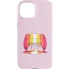 Arcade Pride Wave Custodia per iPhone 15 Gocciolante Paint Non binario Ragazza Flag Controller - Giocatori