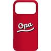 Oma and Opa Grandparents Gift Ideas Custodia per iPhone 17 Pro Max Opa Carino Nome per Nonno Tipo Lettering