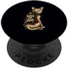 Punk Rock Cat Boutique Punks Not Dead Sphynx Cat Punk Rock Citazione PopSockets PopGrip Adesivo