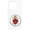 My Catholic Corner- Sacred Heart Custodia per iPhone 15 Pro Cor Jesu Sacratissimum Sacro Cuore Cattolico Tradizionale