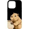 Pottery Capybara Outfit Custodia per iPhone 15 Pro Max Bel Potter Capybara Animal Look per gli amanti dell'hobby