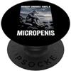 Alpha Wolf Meme Micropene Divertente Uomini Inappropriati Rude Wolf Peinlich PopSockets PopGrip Adesivo