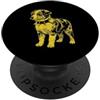Punk Dog Rocker Rock and Roll Music Shir Rocker Australian Shepherd Punk Metal Rock & Roll Music Dog PopSockets PopGrip Adesivo