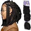 Ser Mulher Extension Capelli per Treccine 100% Kanekalon Afrelle, 165 gr - Hair Extension Professionali, IDEALI per Styling Afro, Dreads, Braids, Volume Naturale, 205 cm, ULTRA BRAID (Natural Black)