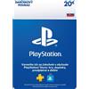 SONY PlayStation Carte PlayStation Live da 20 euro Appendere per SK PS Store
