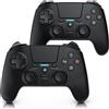 CSL 2x controller, gamepad, wireless per PS4 e PC, set di 2, doppia vibrazione, touchpad, altoparlante, controller PlayStation 4