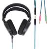 OEM Cavo audio per cuffie con adattatore a Y, nero, 3,5 mm