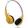 Philips Cuffie Senza Fili Moving Sound Gialle