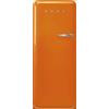 SMEG FRIGORIFERO SMEG FAB28LOR6, Capacità netta totale 270 l, Rumorosità: 35 dB(A), Dimensioni: L 60,1 cm A 153 P 72,8 cm, Arancione, Classe C