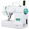 MEDION Macchina per cucire MEDION SM70 (70 watt, 12 diversi modelli di punto, luce di cucitura a LED, lunghezza del punto regolabile, pulsante di inversione, tagliafilo, MD11179) turchese