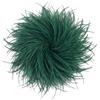 Baesics Spilla a forma di piuma - Spilla da donna con piume di struzzo soffici, stile vintage, accessorio per cappello, sposa, matrimonio, festa, carnevale, fermaglio per capelli, fascinator per