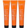 KORFF Fluido Viso Uniformante Con Pigmenti Microincapsulati Spf 50+ light 01 3x50 ml