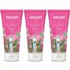 WELEDA Doccia Cremosa Love Rosa 3x200 ml