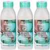 Garnier Balsamo Idratante Fructis Hair Food, idratante all'aloe per capelli disidratati, 350 ml 3x350