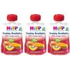 HiPP Biologico Frutta Frullata Mela, Mango e Pesca 3x90 g