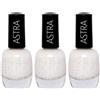 ASTRA Make-UP Lasting Gel Effect - Smalto Unghie Effetto Plumping e Tonalità 74 3x12 ml