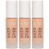 ASTRA Make-UP Fluid Foundation Serum - Fondotinta Siero Multifunzionale Tonalità 03 3x19 ml