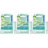 Labello Scrub Idratante Aloe Vera 4.8 g, Balsamo labbra scrub con particelle esfolianti e 3x5,5 ml