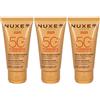 Nuxe Sun Crema Solare Anti-Età Viso SPF 50+ 3x50 ml