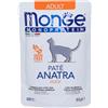 Monge Monoprotein Paté Anatra Gatti Adulti 9x85 g