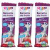 HiPP Biologico Barretta alla Frutta Banana, Lamponi e Cereali 3x23 g