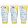 CeraVe Protezione Solare Idratante Invisibile SPF50+ 177ml 3x177 ml