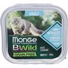 Monge Natural Superpremium Bwild Merluzzo Ortaggi Gatto Adulto 7x100 g