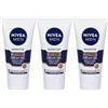 Nivea Men Sensitive Viso e Barba Cream Gel 50 ml, Crema viso uomo per un sollievo dalle irritazioni 3x50 ml