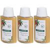 KLORANE Shampoo al Mango 3x100 ml