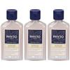 Phyto Paris Nutrition Shampoo Nutriente Per Capelli Secchi e Molto 3x100 ml