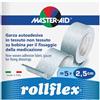 Master AID Master-Aid® Rollflex® 5m x 2,5 cm Garza Autoadesiva 4x1 pz Cerotto