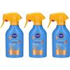 Nivea Spray Solare Sun Protect & Bronze SPF 50 3x250 ml