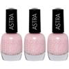 ASTRA Make-UP Lasting Gel Effect - Smalto Unghie Effetto Plumping e Tonalità 71 3x12 ml