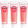 Geldis Dentifricio Geldis per denti sensibili - Pesca 100ml 3x100 ml