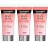 Neutrogena Bright Boost Crema Esfoliante Viso 75 ml 3x75