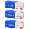 Curaprox Kids Toothpaste Strawberry Flavor 0 Ppm 3x60 ml