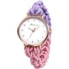 JewelryWe Orologio da Polso Elastico da Ragazze: Orologio Simpatici Cinturini Elastici Stampati Colorati per Ragazze Donne