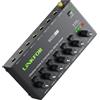 LiNKFOR Mini Mixer Audio Stereo a 6 Canali Interruttore Stereo/Mono a Bassissimo
