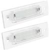Briny River 1 paio di luci per targa auto compatibili con Porsche 964 911 compatibili con CARRERA 2/4 1989-1994 968 1992-1995