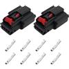 VGOL 2 Kit 4 Pin Connettore Cavo Riparazione Fanale Posteriore 39015944 13401161 39015943 Compatibile con Opel Astra K