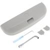 HEROFFIX Custodia per Occhiali da Sole per Volvo XC60 16-24 1 Set | Colore Grigio, Materiale Plastica, Posizione Binari Tetto, Design Resistente, Facile Installazione