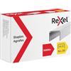 Rexel Punti Metallici 26/6 mm, Confezione da 5000 Pezzi, 6025