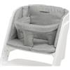 Foppapedretti Kit Cuscino Imbottito per Seggiolone Evolutivo Tiramisù - Grey Melange