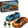 Lego 77238 5702017816067 LEGO Speed Champions Lamborghini Revuelto e Huracán STO, Gio