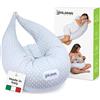 Cuscino Gravidanza Fiocchi Di Memory E Fiber Made in Italy - Comodo per Dormire