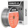 VEVOR Filo Solido per Saldatrice MIG, E308LFC-O 0,8 mm 0,9 kg, in Acciaio Inossidabile Senza Gas con Pochi Schizzi per Saldatura ad Arco in Tutte le Posizioni, Autoprotetto per Uso Esterno